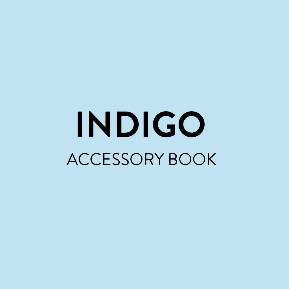 Indigo Tie Dye Accessory Book